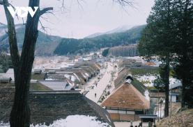 Vẻ đẹp của làng Ouchi-juku khi mùa đông chạm ngõ