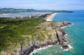 Gành đá như con rùa bơi ra biển Sa Huỳnh