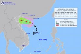 Quảng Ninh tạm dừng du lịch biển vì bão số 2