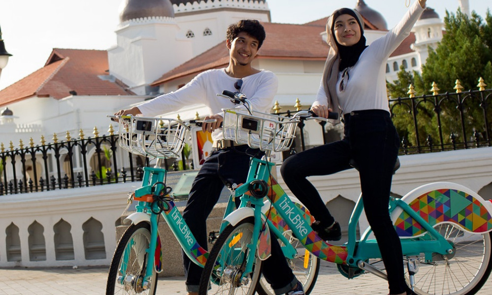 Du lịch Penang bằng xe đạp cũng là một lựa chọn thú vị