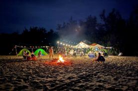 Núi Dinh và hồ Cốc hút người leo núi cắm trại