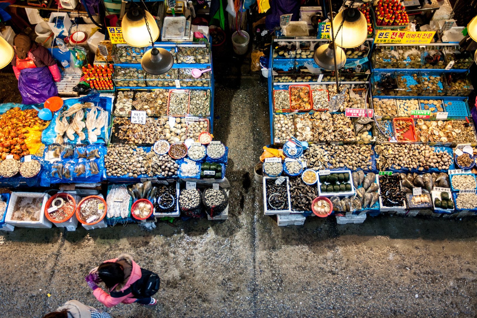 Chợ Noryangjin là nơi cung cấp hải sản tươi ngon bật nhất Hàn Quốc