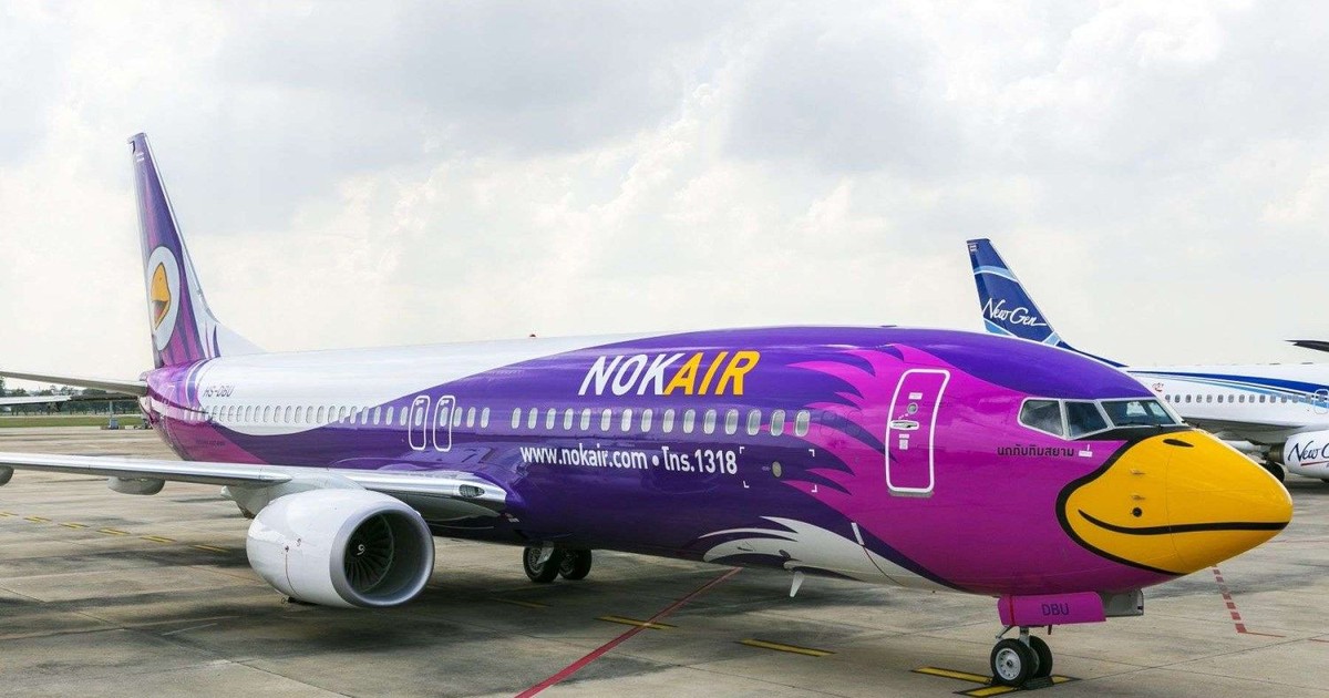 Nok Air là hãng máy bay giá rẻ đến từ Thái Lan