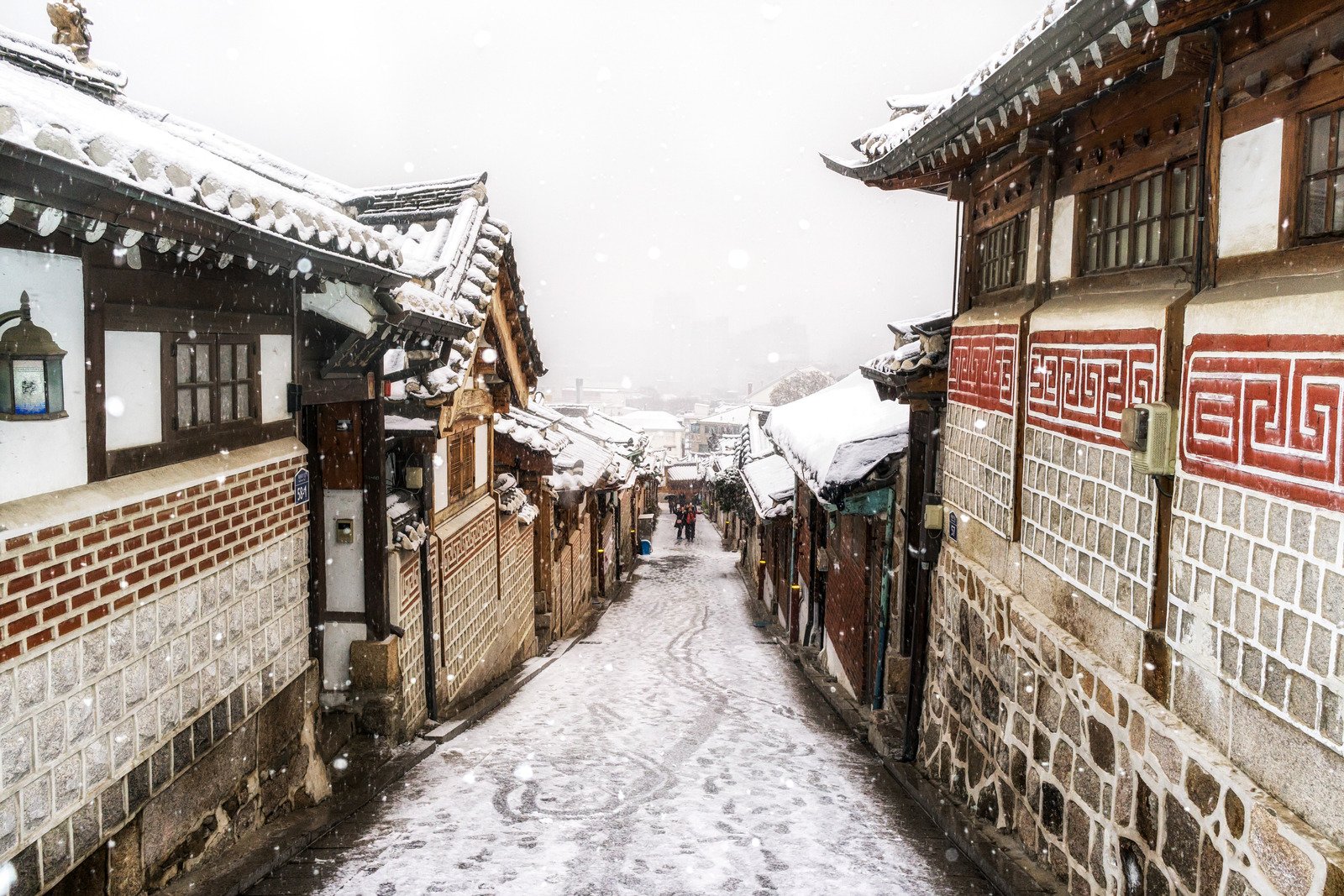 Hàn Quốc trắng xóa vào mùa đông