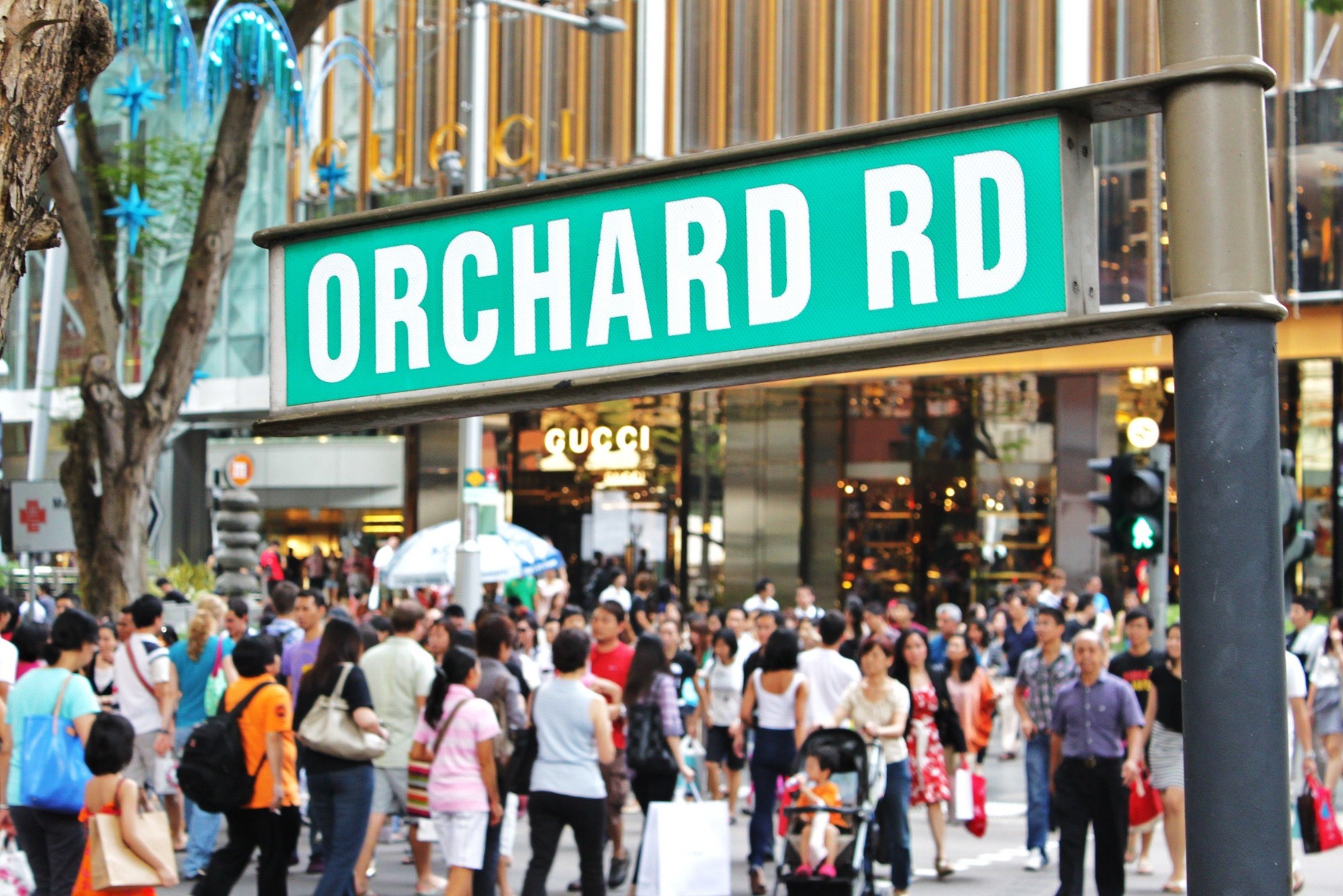 Orchard RD - nơi hội tụ các khu mua sắm ở Singapore 