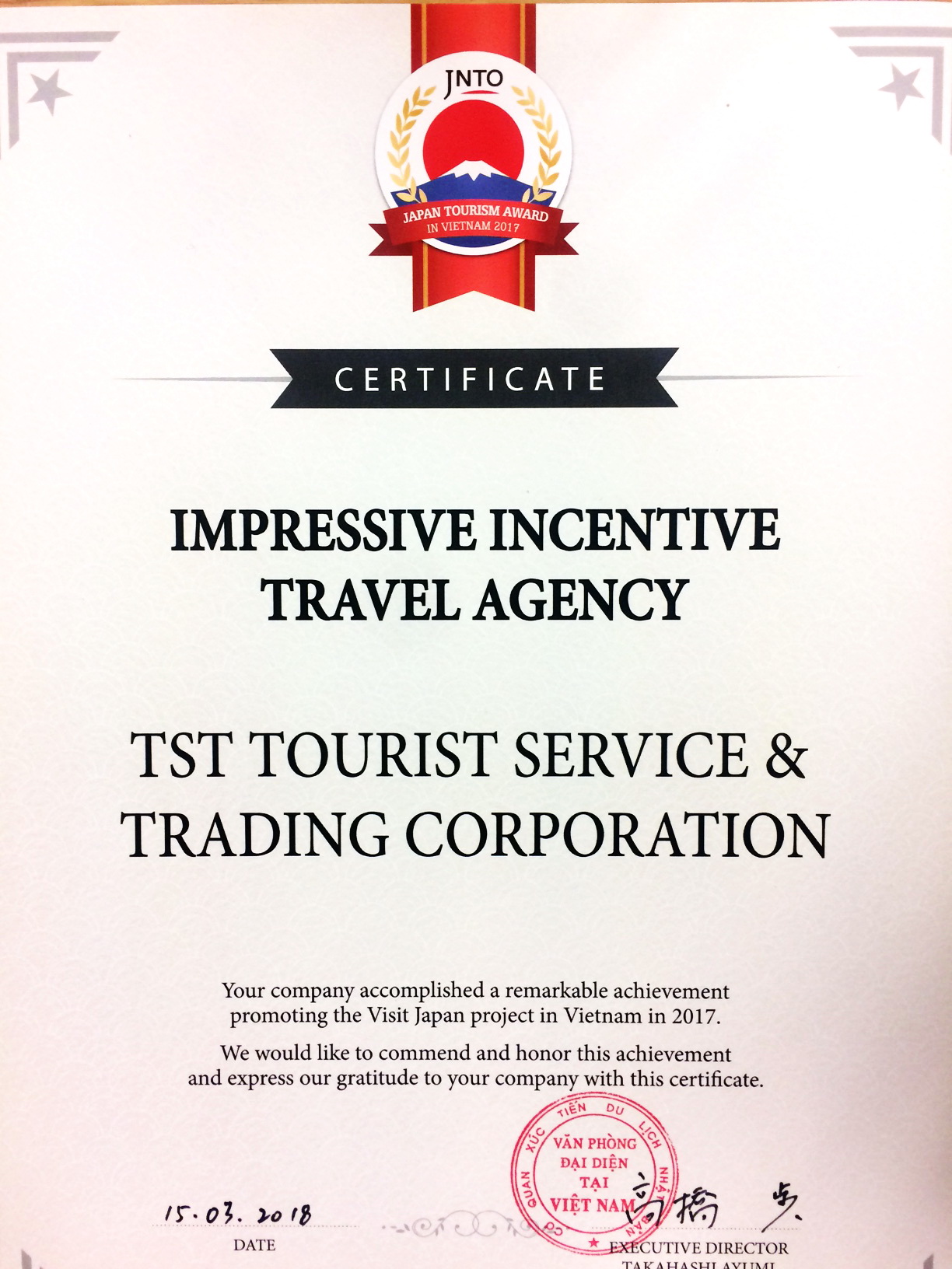 Japan_Tourism_Award_in_Vietnam_2017_1