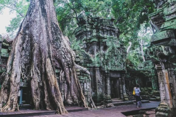 Ta Prohm - ngôi đền của những rễ cây kỳ dị